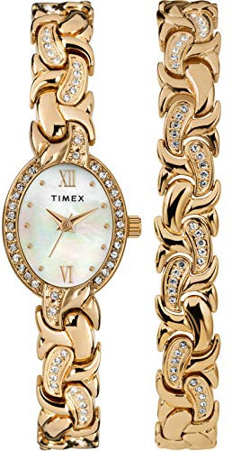 Timex Classics Women's 19mm Watch Gift Set TW2T49900
