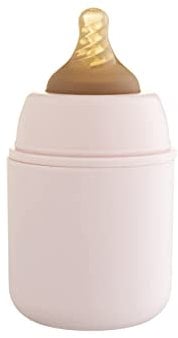 One Green Bottle Stainless Steel BPA Free BPS Free Certified Safest Baby Bottle (Bunny Pink) - from Newborn to Toddler - onegreenbottle 150 ml