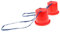 Colcolo 1 Paar Sport Spielzeug Jumping Stelts Balance Training Fitness Spiel, Rot # 2