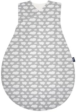 Alvi Mäxchen Außensack Exklusiv | Alvi Wickel Mäxchen ärmellos | Baby Schlafsack mitwachsend 2,0 TOG | Kinder Schlafsack 100% Baumwolle | Babyschlafsack | Ganzjahresschlafsack