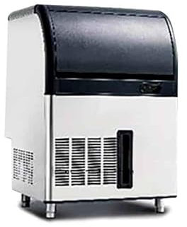 Datron - Macchina per il Ghiaccio Professionale, Collegamento Idrico con Cubetti a Pallottola 60 kg