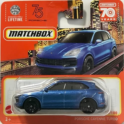 Matchbox 2023 - Porsche Cayenne Turbo [Blue] blau 78/100