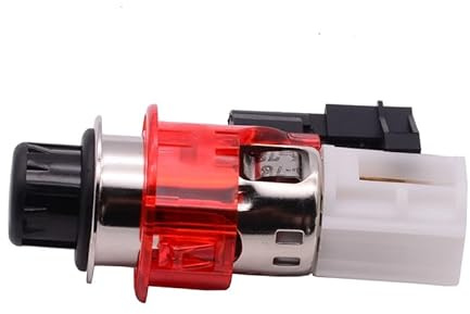 PTATT Autoteil Auto-Zigarettenanzünder-Baugruppe, 12 V, for Audi A3 Q3 VW EOS Tiguan Golf MK5 MK6 Passat B6 B7 CC Amarok Seat Leon Exeo 1J0919307 Autoteil