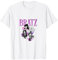 Bratz Group Character Spot Art Design Herzen Farbverlauf T-Shirt