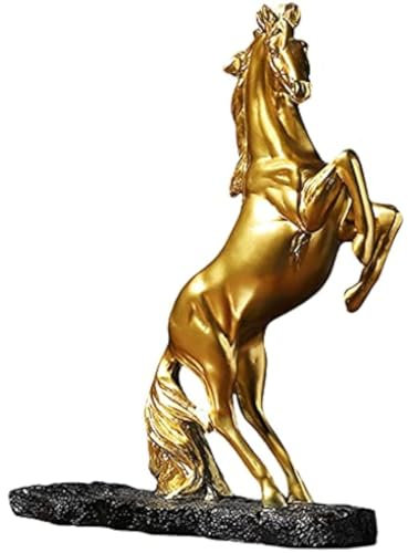 Duiaynke Resin Horse Wine Rack Table Centerpiece Bar Single Wine Bottle Holder