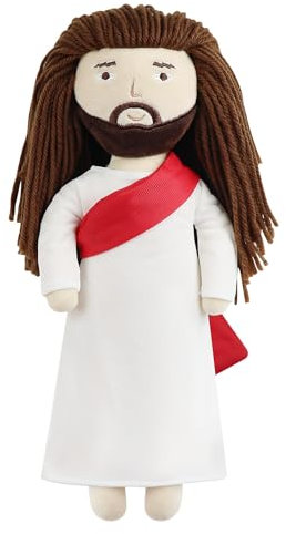 free-space Jesus-Plüschpuppe, religiöse Christusfigur, Spielzeug für Jungen und Mädchen, Taufgeschenk (Jesus)