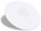 Sujurio Plaque Tournante en Acrylique Slipmat pour Tourne-Disques Vinyle LP - 2,5 Mm D'éPaisseur pour des Basses Plus SerréEs - Tapis de Plateau de 12 Pouces (Blanc)