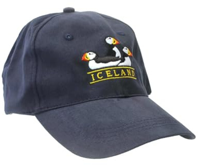 Sólarfilma Basecap Schirmmütze Kappe Island - Papageientaucher Iceland - Farbe dunkelblau Größe one Size
