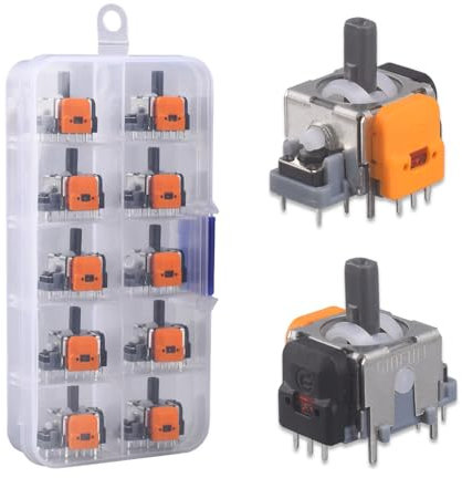 Lot de 10 joysticks de rechange pour manette PS5, Hall Rocker 3D analogique, pour PS4/PS5/Xbox One/Switch Pro Conrtoller, kit de réparation de joysticks Hall (pour Xbox One)