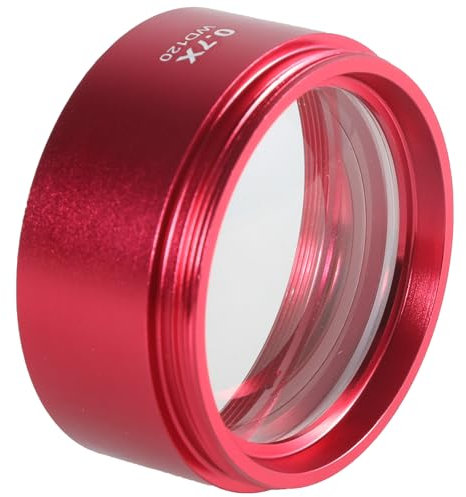 Barlow Glaslinse Für Trinokular Stereomikroskop 0 5/0 7 Mikroskop Kameraobjektiv Barlow Objektiv