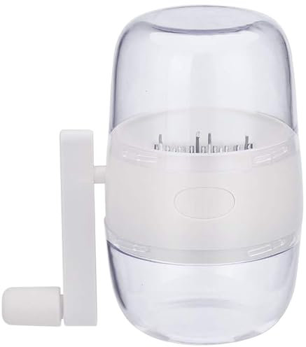 Nusshacker, manuelle Nussschleifer Hand Kurbel getrocknete Fruchtbrückung Waschbarer Bauchmuskeln und Edelstahl Nusshacker für getrocknete Obst -Erdnuss -Knoblauchschleife Gerät