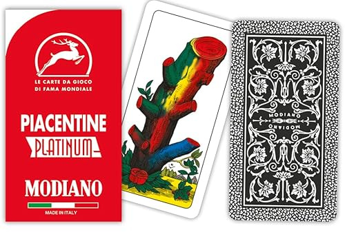 Modiano pientine Spielkarten 100% Kunststoff
