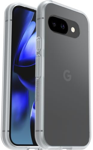 OtterBox Sleek Series Case for Google Pixel 9a, Shockproof, Drop proof, Ultra-Slim, Protective Thin Case, Tested to Military Standard, Clear, Non-Retail Packaging
