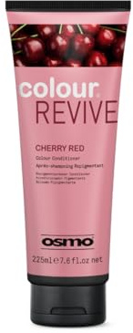 Osmo Colour Revive Cherry Red Semi Permanent Hair Dye, 225ml | Deep Conditioning Gloss Treatment, Restores Vibrancy and Shine, Vegan