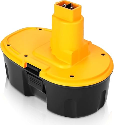 1 Piece 6000mAh Ni-MH Replacement for Dewalt Battery 18V Compatible with Dewalt Battery DC9096 DC9095 DC9098 DC9099 DW9096 DW9095 DW9098 DW9099 DE9039 DE9095