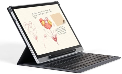 XP-Pen ACK09 Folio Keyboard Designed for Magic Note Pad, Supports Bluetooth (5.4) Connection