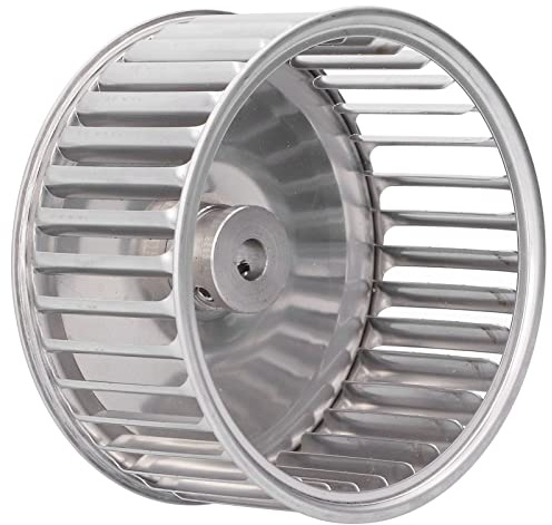 Girante della ventola centrifuga multi-ala, ruota del motore del ventilatore in lamiera zincata, diametro 6 pollici con fissaggio a vite, accessorio durevole per elettroutensile