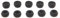 JUNESUN 10PCS Trackpoint Pointer Mouse Stick Point Cap For DELL Laptop Keyboard
