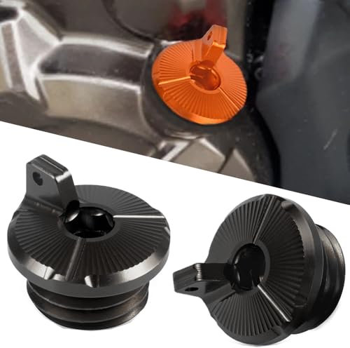Universal Motorölkappen für DUKE 690 790 890 Adventure/R/S 1290 Super DUKE R 1290 Super Adv 990 SMR SMT Supermoto - Schwarz