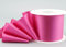 25 m x 72 mm Satinband SOPHIE PINK (606) Satin Tischband Schleifenband ohne Draht breites weiches Band Tischdekoration Tisch Deko Geschenkband mit einseitigem Glanz