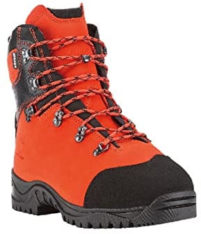 KOX Schnittschutzstiefel/Schnittschutzschuhe DUE Orange Größe 45