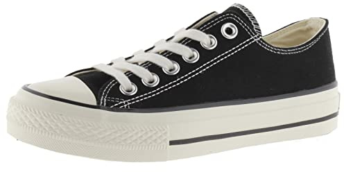 victoria Sneaker Tribu 1057100 | Canvas & Retro-Logo & Glänzender Sohle für Damen