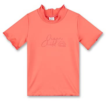 Sanetta Mädchen 430497 Rash-Guard-Shirt, Cayenne, 140