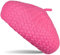 styleBREAKER Damen Feinstrick Baskenmütze mit Flechtmuster, Winter, Barett, Béret, Franzosen Mütze 04024201, Farbe:Pink
