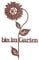 Goldbach Gartenstecker Blume Bin im Garten rostfarben Metall rost braun Dekostecker Rankhilfe