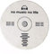 Wokii CD-Disc-Bodenmatte, Musikaufzeichnung, schwarzer runder Teppich, kreativer CD-förmiger Teppich, runder Teppich, rutschfeste Bodenmatte, Teppich für Schlafzimmer, Wohnzimmer, Heimdekoration