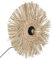 Atmosphera - Applique murale Tea en paille D34cm