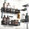 GILIKOKO Etagere Douche Sans Percage,Support Shampoing Douche,Etagere Salle de Bain Sans Percage,Support Gel Douche Salle de Bain Sans Perçage,7 Pièces