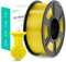 SUNLU PLA Plus 3D Drucker Filament, PLA+ Filament 1.75mm, robustes 3D Filament, kompatibel mit 3D FDM Druckern, Maßgenauigkeit +/- 0.02 mm, 1kg Spule (2.2 Pfund), PLA+ Transparent Gelb