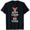 Keep Calm And Do Yoga - Meditation Elch Kids Yoga T-Shirt