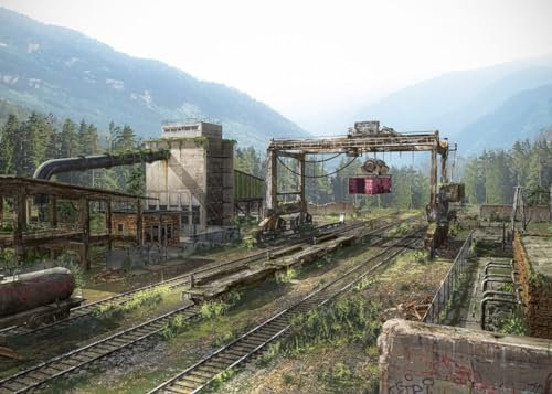 Displate - Poster aus Metal - Wall Art - Rust Game - Rust - Rust Landscape - Size M - 32x45cm Matt