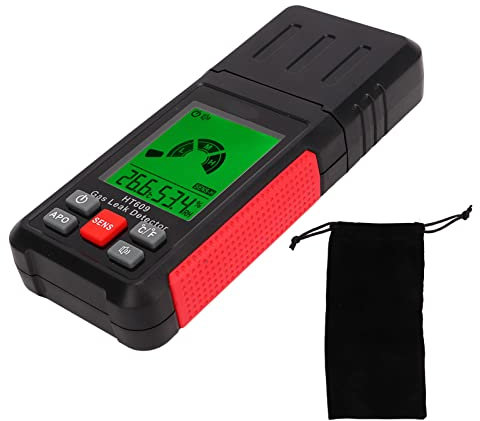 Gasdetektor, Tragbarer Kohlenmonoxid-Detektor, Gasleckdetektor, Propan-Lecktester, Alarmtemperatur, Gasdetektor, Feuchtigkeitssensor, Werkzeug Für Zuhause