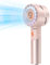 Guirble Handheld Fan,Portable Fan,16H Max Cooling Time, 2600mAh USB Rechargeable Fan,Battery Operated Mini Fan with 4 Speeds for Travel/Outdoor/Home/Office/Makeup (Rose Pink)