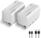 VILTROX 2-Pack Akku NP-F750 Ersatzakku 2 Stück Battery für Sony NP-F950 F960 F970 F770 F750 F570 F550 Kompatibel Godox VILTROX Neewer Camcorder/Monitor/Camera