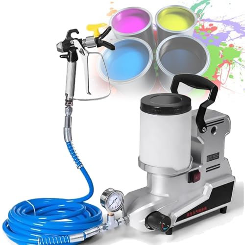 DPLWJPP Pistolet Pulvérisateur De Peinture sans Fil,Pistolet À Peinture Portable Automatique Haute Pression,Pistolet À Peinture Électrique Portable pour Peinture