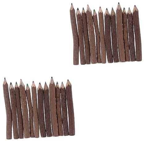 STOBOK Bleistift Zweig Stück Rinde Bleistift Ast Buntstifte Zweig Buntstifte Ast e Holz
