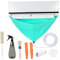 Kit de limpieza de 8 piezas/set Mini Split, Kit de limpieza de aire acondicionado para limpieza dividida a prueba de agua de 37-45 pulgadas, bolsa de limpieza dividida de la pared montado en la par