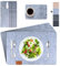 ARTAND Platzsets Abwaschbar Filz Tischsets Ausschließlich Vegane Platzdeckchen mit Untersetzer Bestecktasche - 4er Set, 05 Filz Hellgrau