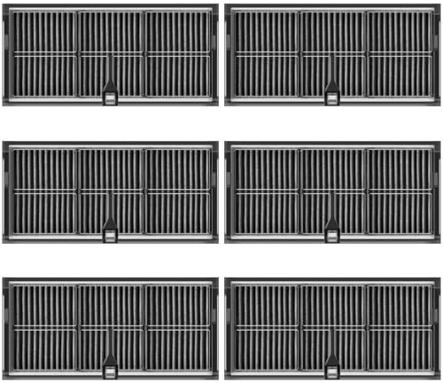 HEPA Filter für Dreame X40 Ultra/L10s Pro Ultra Heat/X40 Complete/L40/X40 Master/X30 Ultra/X30 Plus/X30 Pro Ultra Roboter Staubsauger Ersatzfilter Zubehör 6 Stück Filters