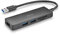 NGS IHUB Reader - Hub USB 3.0 con Lector de Tarjeta, 5 Puertos, Alta Velocidad 5 Gbps, Compatibilidad Universal, PC y Mac, Sistema Plug&Play, Diseño Compacto y Portátil, Cable de 190mm