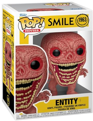 Funko POP! Movies: Smile - Entity | Offizielles Horror Merch - Vinyl Sammelfigur als Regal Deko - Geschenkidee zum Geburtstag für Fans und Sammler