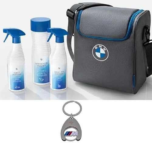BMW Pflegetasche Sommeredition Autopflege Set mit Reiniger und Tasche + Einkaufschip Neues Modell