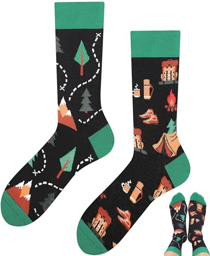 TODO Colours Lustige Socken mit Motiv - Mehrfarbige, Bunte, Verrückte für die Lebensfreude