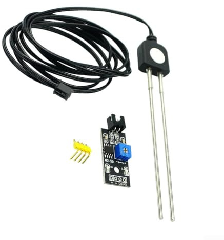 Bodenfeuchtigkeitssensor, Pflanzenbewässerungserkennungsmodul, automatische Gartenbewässerungssystem-Komponente für Arduino-Projekte (5 m Linie – Modul)