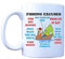 Fishing Excuses, Funny Novelty 11oz Tea/Coffee Mug, birthday, Gift, fathers day