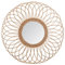 Atmosphera - Spiegel 'Rosace' - Rattan D 58 cm - Beige